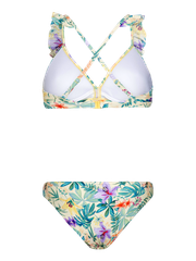 PRTAMBESIA Floral triangle bikini set
