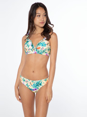 PRTAMBESIA Floral triangle bikini set