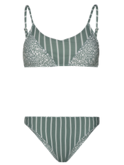 PRTTERESA Floral bralette bikini set