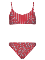 PRTTERESA Floral bralette bikini set
