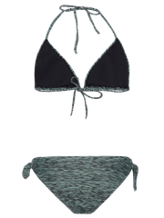 PRTIQUITOS Zebra triangle bikini set