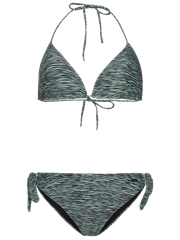 PRTIQUITOS Zebra triangle bikini set