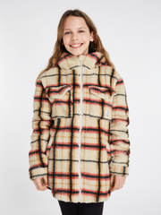 PRTJUNA JR Teddy-Fleece-Übergangsjacke