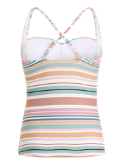 MIXLUSCA Striped tankini top