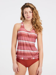 PRTKENSI 23 Ensemble de tankini léopard