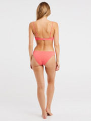 PRTBRITA 23 Gestreifter Triangel-Bikini-Set