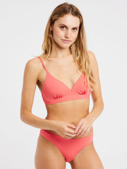 PRTBRITA 23 Gestreifter Triangel-Bikini-Set