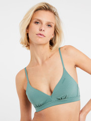 PRTBRITA 23 Striped triangle bikini set