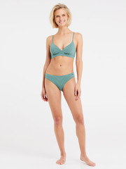 PRTBRITA 23 Striped triangle bikini set