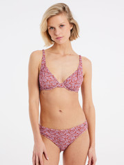PRTMYRTLE Floral underwire bikini set
