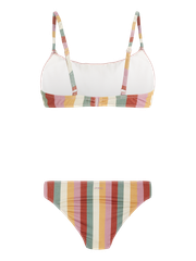 PRTCANCAN Striped bralette bikini