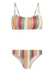 PRTCANCAN Striped bralette bikini