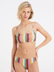 PRTCANCAN Striped bralette bikini