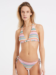 PRTADMIRER 23 Gestreepte halter bikini set