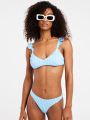 PRTDANTON Striped bralette bikini