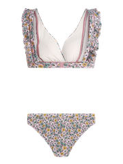 PRTMORAY Floral triangle bikini set