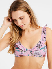 PRTSLENDER Floral bralette bikini set