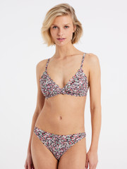 PRTEIBLI Floral triangle bikini set