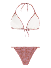 PRTSONAR Blumen-Triangel-Bikini-Set