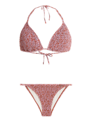 PRTSONAR Blumen-Triangel-Bikini-Set