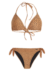 PRTIQUITOS 23 Leopard triangle bikini set