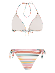PRTPALMCOVE 23 Striped triangle bikini set