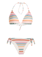 PRTPALMCOVE 23 Striped triangle bikini set