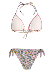PRTSAUGER Floral triangle bikini set