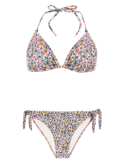 PRTSAUGER Floral triangle bikini set