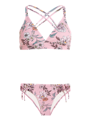 PRTKELP Floral triangle bikini set