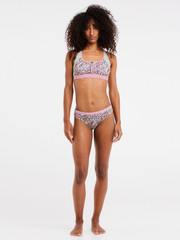 PRTATINS 23 Bloemen surf bikini set