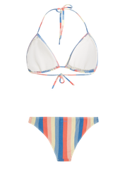 PRTPIKE Gestreifter Triangel-Bikini-Set