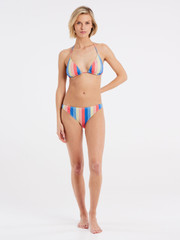 PRTPIKE Gestreifter Triangel-Bikini-Set