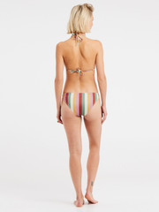PRTPIKE Striped triangle bikini set
