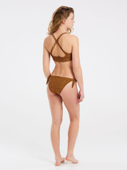 PRTLOBSTER Leopard triangle bikini set