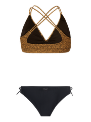 PRTSHARK Leopard triangle bikini set
