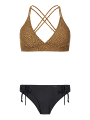 PRTSHARK Leopard triangle bikini set