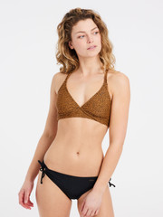 PRTSHARK Leopard triangle bikini set
