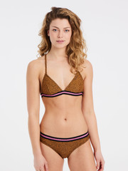 PRTGUPPY Leopard-Triangel-Bikini-Set