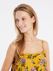PRTADIRA Floral spaghetti top