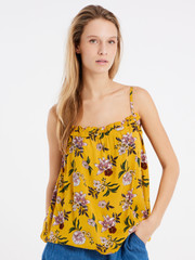 PRTADIRA Floral spaghetti top