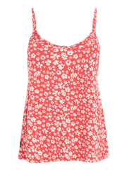 PRTURMIA Floral spaghetti top