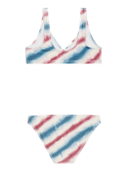PRTJOA JR Striped triangle bikini set