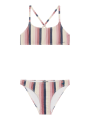 PRTSHEILA JR Striped bralette bikini set