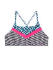 PRTKYOTO JR Gestreepte bralette bikini set