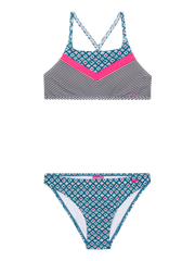 PRTKYOTO JR Gestreepte bralette bikini set