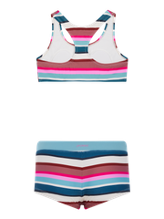 PRTLAXMI JR Striped bralette bikini set