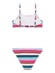 PRTJONOI JR Striped bralette bikini set