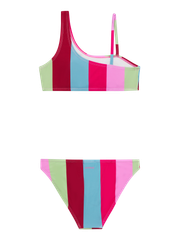PRTFEE JR Gestreepte bandeau bikini set