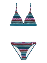 PRTRINA JR Triangle bikini set